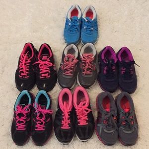 Large lot of Nike shoes